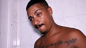 Intense Fucking of the Bathroom Employee in a Wild Amateur Gay Encounter