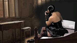 Wednesday and Thing are enjoying Halloween in this full video on Red