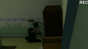 Watch this hidden blowjob in office from Voyeur Life 2? Deepthroat action with young teacher.