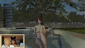 i'm sex lady sonia fuckin my neighbr olivia in her backyard n hot tub