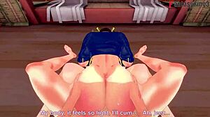 Chun-Li from Street Fighter gets fucked hard in Fortnite fantasy