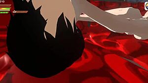 Femdom Vampire Dominates in POV Whirlpool Piss Scene