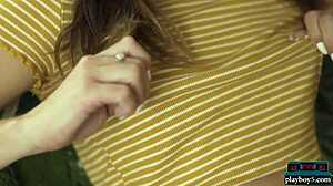 Perfect ass petite 18+ pornstar katie kush delivers hot striptease for playboy