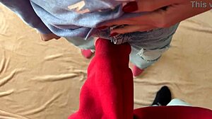 Stepbrother, cum in my panties! I'll wear it all day!