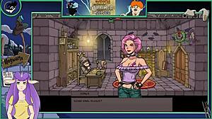 Sexy witch trains silver in hentai