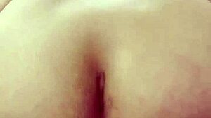 Curvy brunette gives cowgirl rides and cums in bedroom domination.