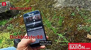 Gothic Teen Doreen Sucks Dick Outdoors