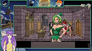 Sexy witch trains silver in hentai