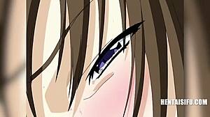 Titty fuck hentai with Asian characters