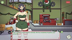 claus secret surprise xmas hentai game ep 4 the boss has a not so small 18+ cock after all