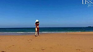 I’m shocked a stranger filled my mouth with cum right on a public beach during wild fun.