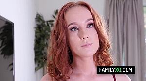 Petite Redhead Stepdaughter Alice Coxxx Fits Stepdad’s Cock Perfectly