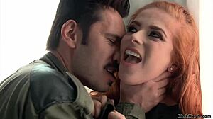 EMPLOYEE HOOKS BOSS IN BONDAGE FOR ANAL PUNISHMENT, OH YEAH!