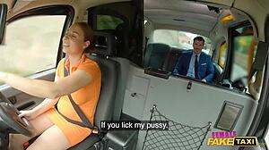 Horny Taxi Driver Sucks And Fucks Lucky Guy