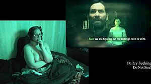 Continuing the playthrough of Alan Wake 2 naked scene in part 21.