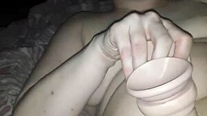 she enjoys sucking while pleasuring herself