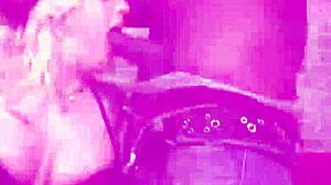 Vyxen steel gets her ass stuffed with black dick in double penetration