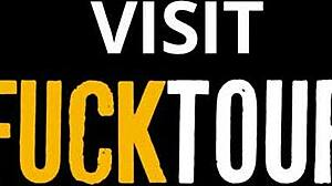 extreme sloppy deep throat face fucking with big tits