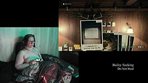 Continuing the playthrough of Alan Wake 2 naked scene in part 21.