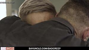 Stepdad Blackmails Stepson For Taboo Blowjob And Oral