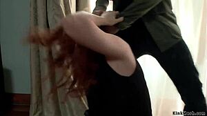 EMPLOYEE HOOKS BOSS IN BONDAGE FOR ANAL PUNISHMENT, OH YEAH!