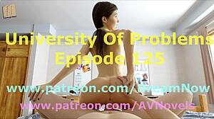 Get some erotic stories and anime porn with University of Problems 125