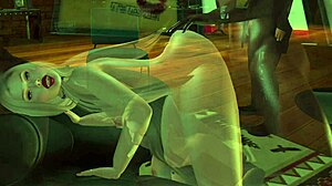 Watch the pornstar get cuckolded with big black cock in anime style