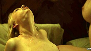 Teen girls as horny zombies engage in wild lesbian sex with scissoring