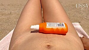 I’m shocked a stranger filled my mouth with cum right on a public beach during wild fun.