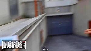 Chiki Bunny Sells Tickets with Public Stranger Fuck and Cum in Mouth