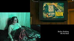 Continuing the playthrough of Alan Wake 2 naked scene in part 21.