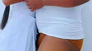 teen couple explores close up views of big tits and puffy pussy in hot sex