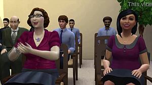 Office Boss Showing Porn to Everyone: Hentai Parody Tease?