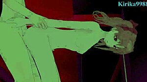 Mikoto Misaka and Kuroko Shirai Bunny Girls in Intense 3P Hentai Sex with Creampie Action. A Certain Scientific Railgun Gets Wild!