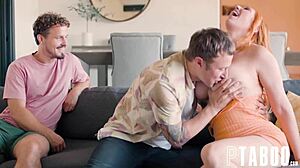 Lauren Phillips and Chad Alva in hot erotic scene