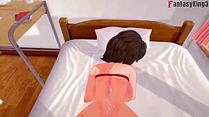 Aunt Cass Fucks Cassidy Hamada in 3D Fantasy