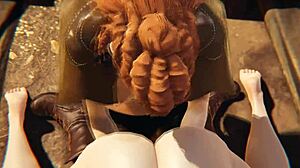 Aloy gets creampie'd in 3D