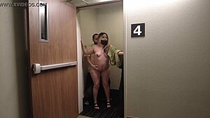 Some action with an escort in a hotel room almost got out of hand