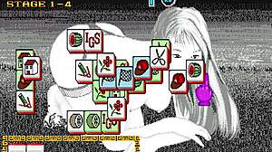 Gay Asian retro arcade game with erotic monsters