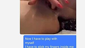 Talking dirty with my slutty American girlfriend