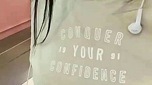 Bored my stepcousin records me before fucking me