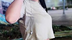 Bored my stepcousin records me before fucking me