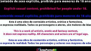 Fazendo carinho gostoso na madrasta ap�s almo�o subtitled in english