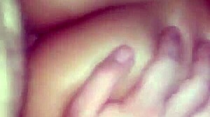 Breaking into the Brazilian bitch's ass, addicted to big dick, during intense assfucking and cum.