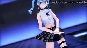 mmd r-18 suisei luvoratorrrrry with clothes ripped by kiido