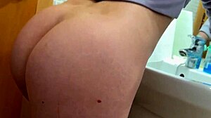 My Stepfather Fucks Me In The Bathroom While Cleaning