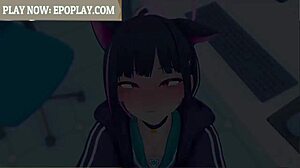 Kyouyama Kazusa Teases in Blue Archive Hentai