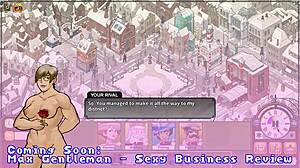 Gay Asian retro arcade game with erotic monsters