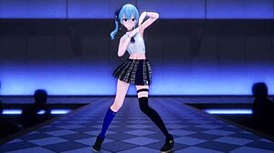 mmd r-18 suisei luvoratorrrrry with clothes ripped by kiido