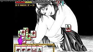 Gay Asian retro arcade game with erotic monsters